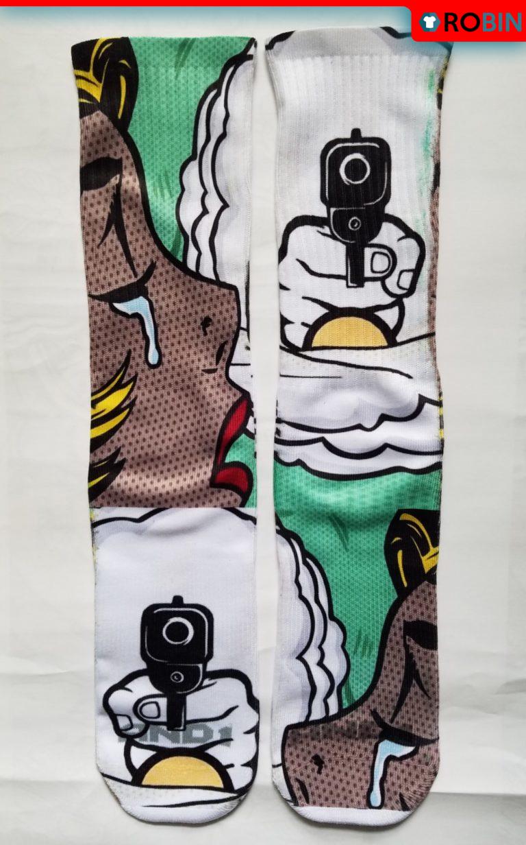 Fabolous Summertime Shootout socks