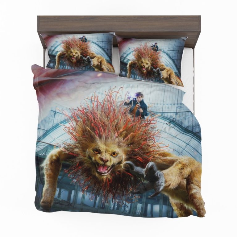 Fantastic Beasts The Crimes of Grindelwald Movie Eddie Redmayne Duvet cover and Pillow Case