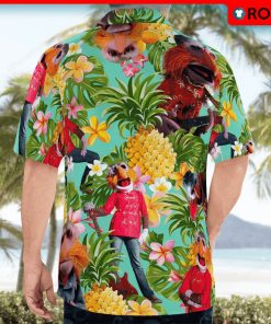 Floyd Pepper Aloha Shirt, Casual Button Down Shirt