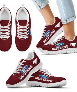 Ford Mustang Breathable Running Shoes – Sneakers Maroon Ford Mustang Breathable Running Shoes – Sneakers Maroon
