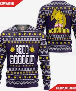 Fumikage Tokoyami Ugly Christmas Sweater Dark Shadow My Hero Academia Fumikage Tokoyami Ugly Christmas Sweater Dark Shadow My Hero Academia