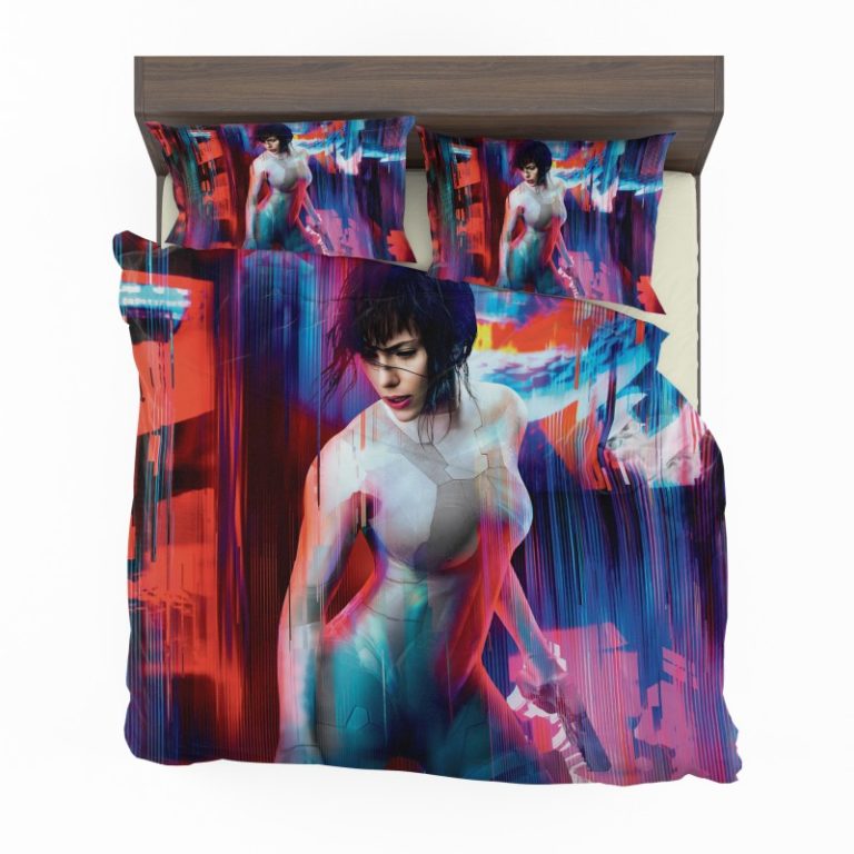 Ghost in the Shell Scarlett Johansson Bedding Set (Duvet cover and Pillow Case)