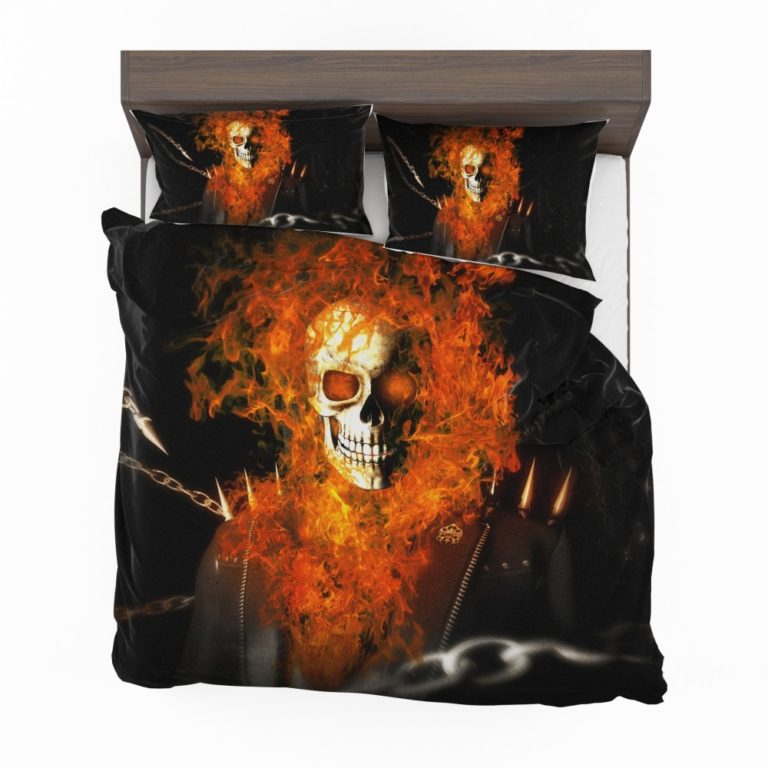 Ghost Rider Movie Ghost Rider Bedding Set