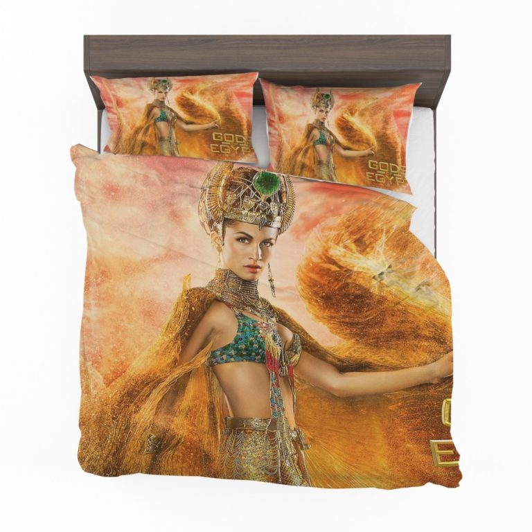 Gods Of Egypt Movie Crown Elodie Yung Goddess Hathor Bedding Set