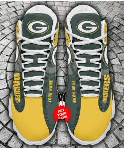 Green Bay Packers Air Jordan 13 Shoes – RBJD1356