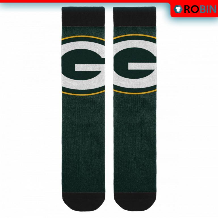 Green Bay Packers Football Primetime Socks