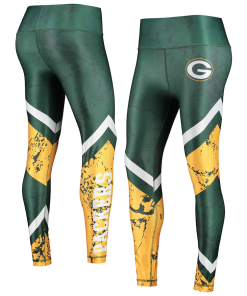 Green Bay Packers Sublimated Casual Leggings