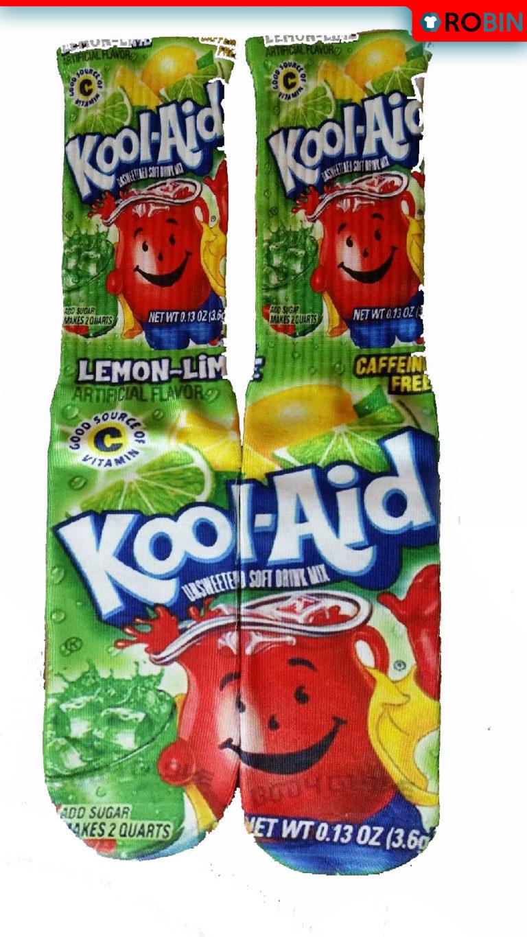 Green Kool Aid Socks