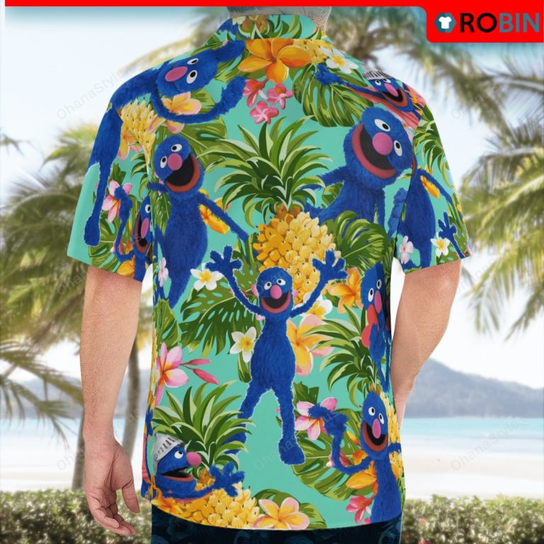 Grover Aloha Shirt, Casual Button Down Shirt