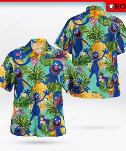 Grover Aloha Shirt, Casual Button Down Shirt