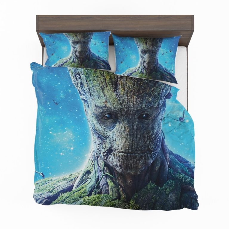 Guardians of the Galaxy Movie Groot Duvet cover and Pillow Case