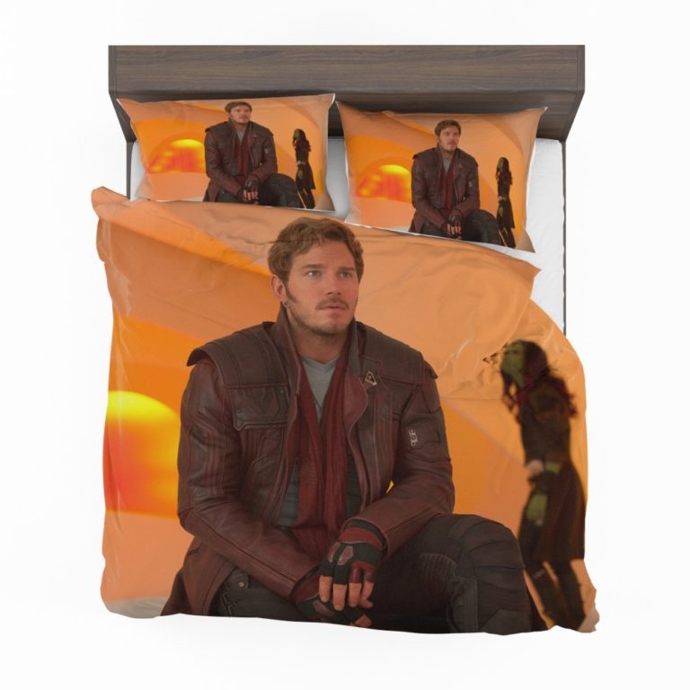 Guardians of the Galaxy Vol 2 Movie Chris Pratt Star Lord Bedding Set