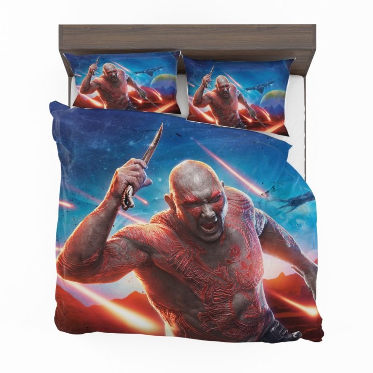 Guardians of the Galaxy Vol 2 Movie Drax The Destroyer Bedding Set (Duvet cover and Pillow Case)