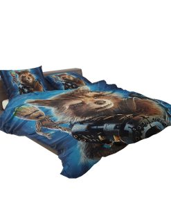 Guardians of the Galaxy Vol 2 Movie Groot Marvel Comics Rocket Raccoon Bedding Set Guardians of the Galaxy Vol 2 Movie Groot Marvel Comics Rocket Raccoon Bedding Set