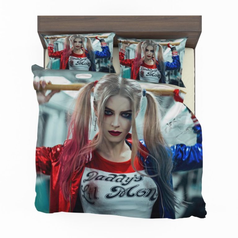 Harley Quinn Cosplay Suicide Squad Duvet cover and Pillow Case