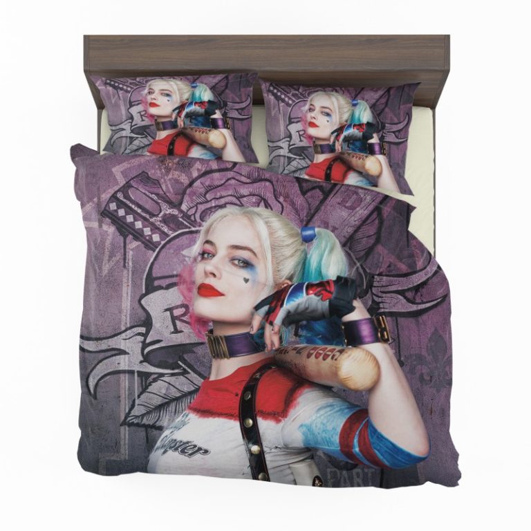 Harley Quinn Suicide Squad Margot Robbie Bedding Set
