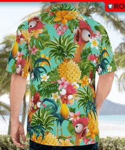Hei Hei Hawaiian Shirt, Short Sleeve Button Shirt Hei Hei Hawaiian Shirt, Short Sleeve Button Shirt