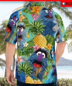 Herry Monster Aloha Shirt, Casual Button Down Shirt