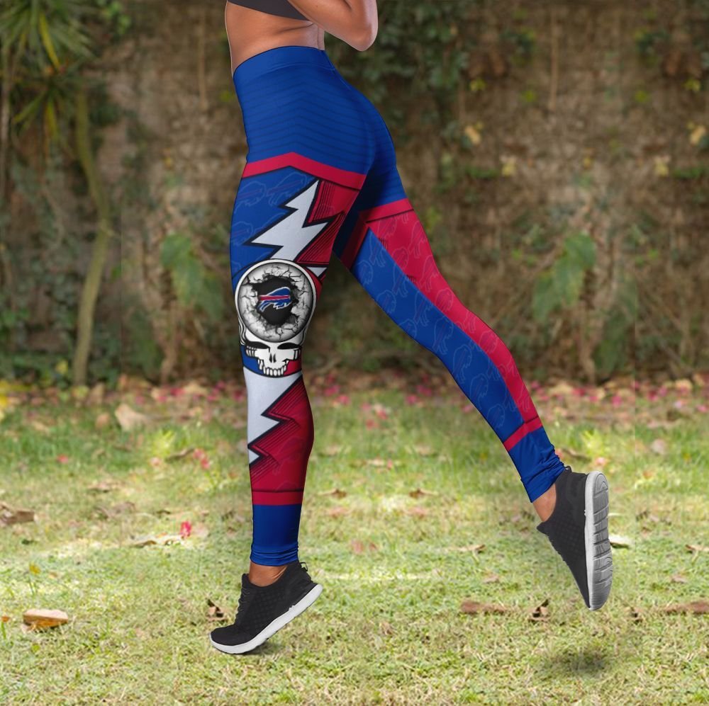 Buffalo Bills Women's Yoga Leggings High Waist Slim Fit Workout Running  Pants | eBay