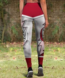High Waist Leggings Cincinnati Reds Grateful Dead