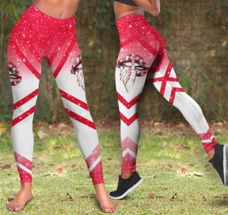 High Waist Leggings Kansas City Chiefs Shut The Fuckup