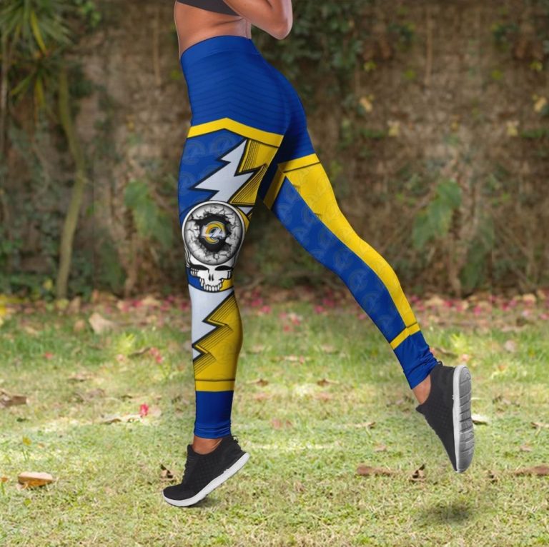 High Waist Leggings Los Angeles Rams Grateful Dead