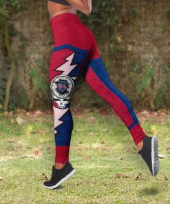 High Waist Leggings Philadelphia Phillies Grateful Dead