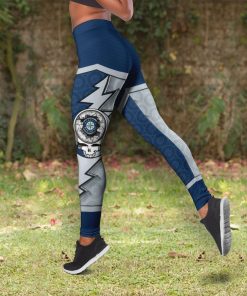 High Waist Leggings Seattle Mariners Grateful Dead