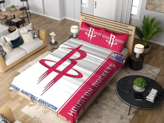 Houston Rockets NBA Basketball Bedding Set