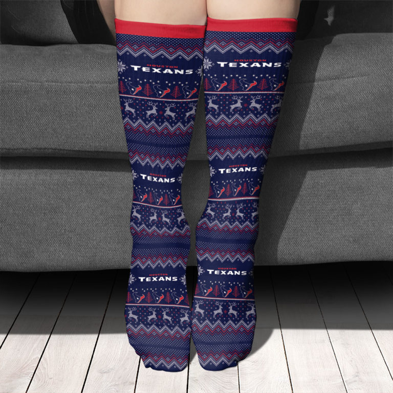 Houston Texans Football Socks