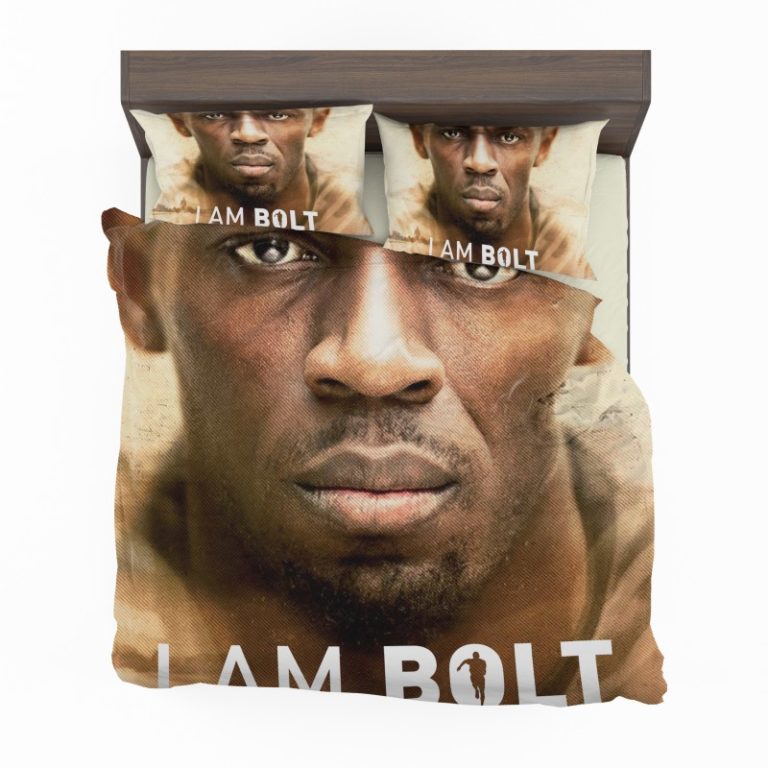 I am Bolt Movie Usain Bolt Duvet cover and Pillow Case