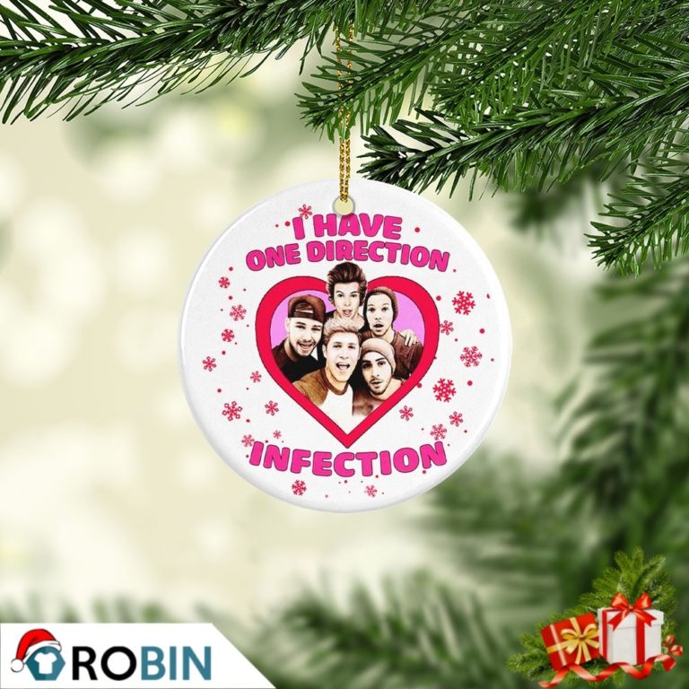 I Have One Direction Infection Harry Styles Ornament Christmas Tree Decor