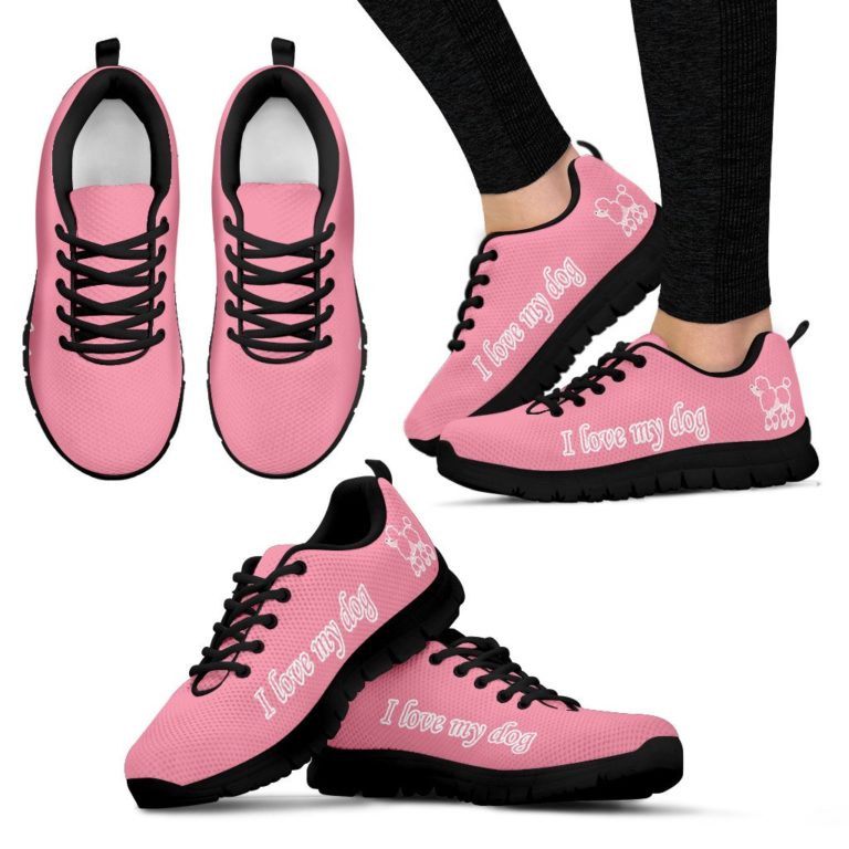 I Love My Dog Breathable Running – Sneakers
