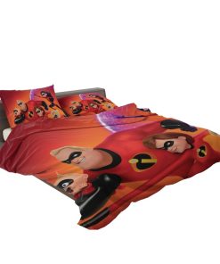 Incredibles 2 Movie Dash Parr Elastigirl Jack-Jack Parr Mr Incredible Bedding Set
