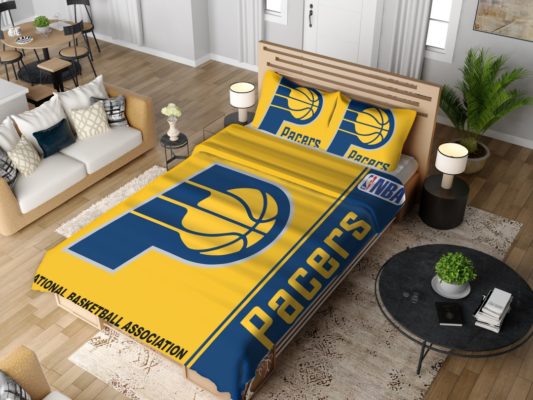 Indiana Pacers NBA Basketball Bedding Set