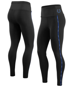 Indianapolis Colts High Waisted Black Leggings
