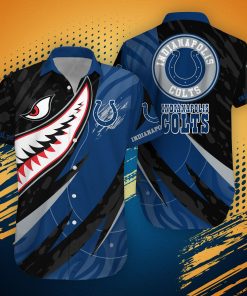 Indianapolis Colts NFL Hawaiian Shirt Shark Summer