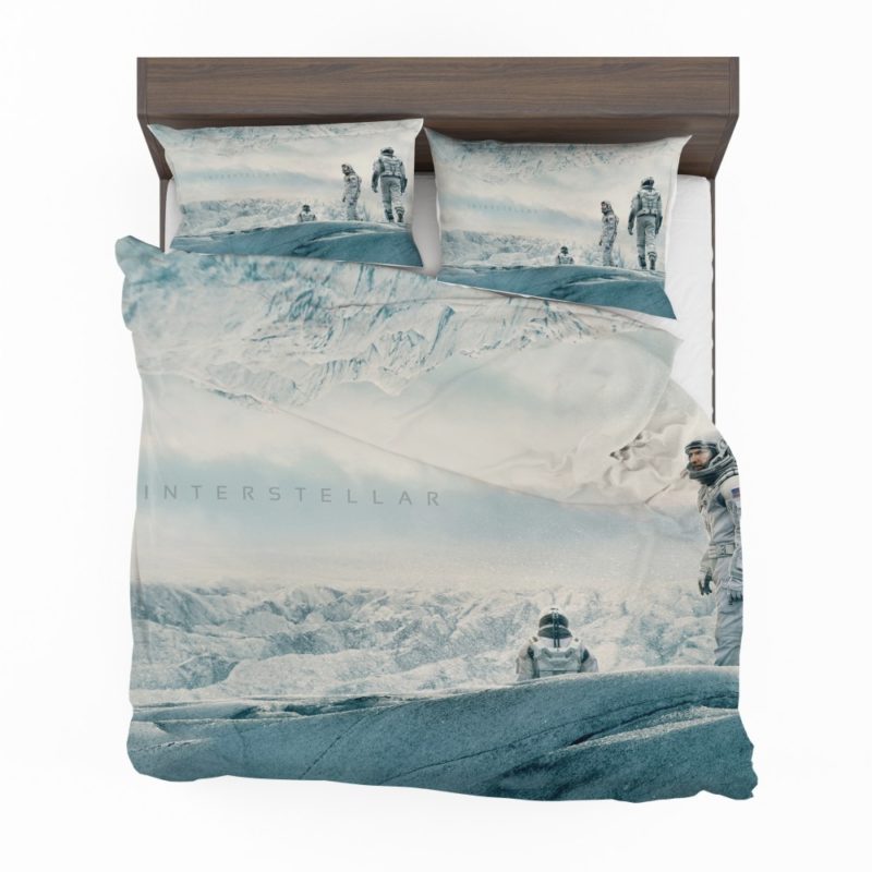 Interstellar Movie Cooper in Mann Planet Bedding Set