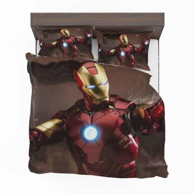 Iron Man 2 Movie Figurine Bedding Set