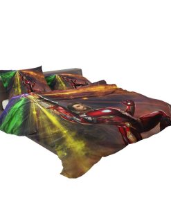 Iron Man Infinity Gauntlet Tony Stark Avengers Endgame Movie Bedding Set Iron Man Infinity Gauntlet Tony Stark Avengers Endgame Movie Bedding Set