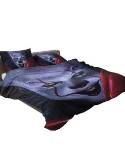 It 2017 Movie Creepy Pennywise Duvet cover and Pillow Case It 2017 Movie Creepy Pennywise Duvet cover and Pillow Case