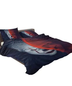 It Movie Clown Bill Skarsgard Bedding Set (Duvet cover and Pillow Case)