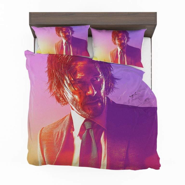 John Wick 3 Parabellum Movie Keanu Reeves Bedding Set
