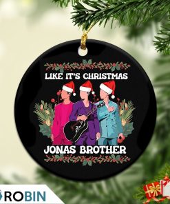 Jonas Brother Like It’s Christmas 2021 Ornament