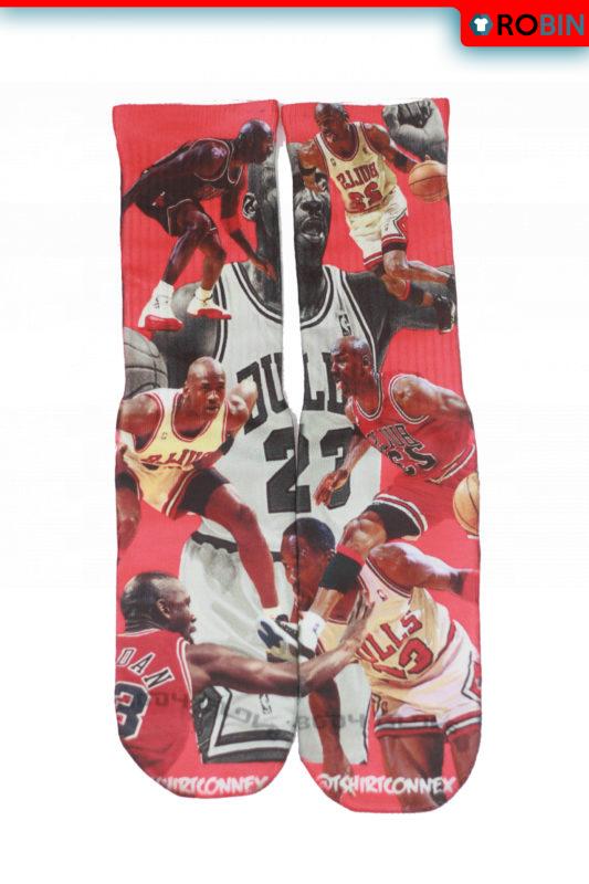 Jordan Collage Socks