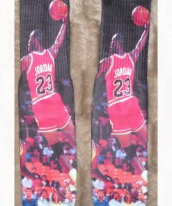 Jordan Dunk on LA Socks Jordan Dunk on LA Socks