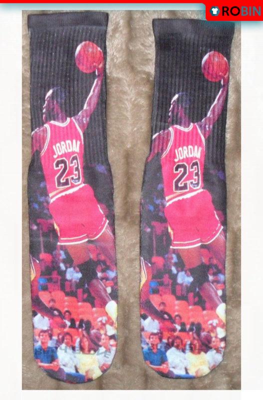 Jordan Dunk on LA Socks