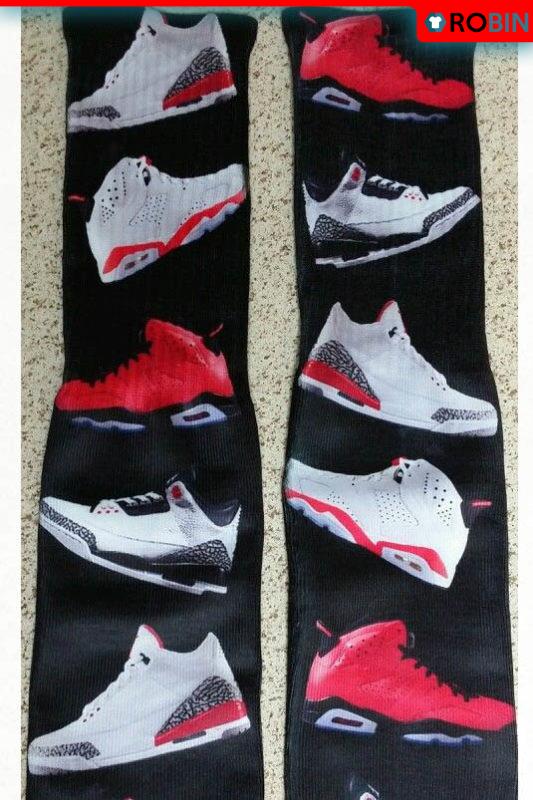 Jordan Show Collage Socks