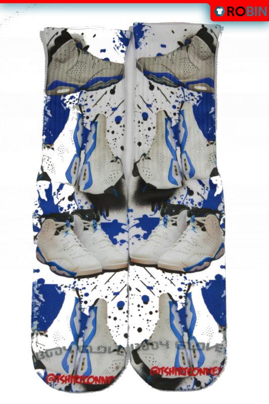 Jordan Sport Blue Socks