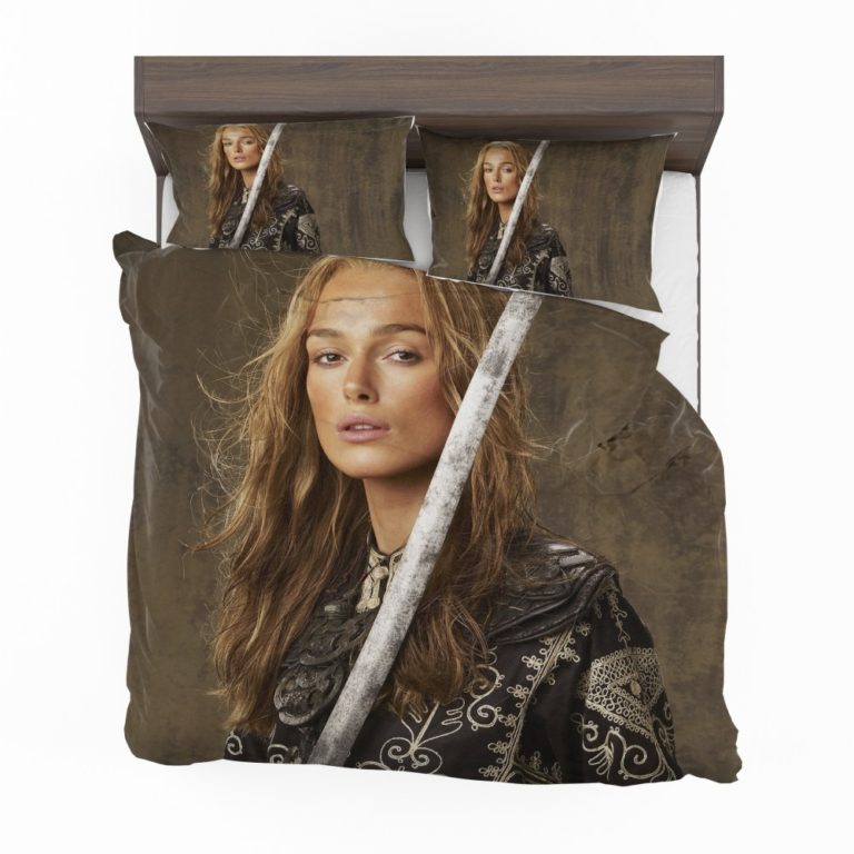 Keira Knightley Elizabeth Swann in Pirates Of The Caribbean At Worlds End Movie Bedding Set